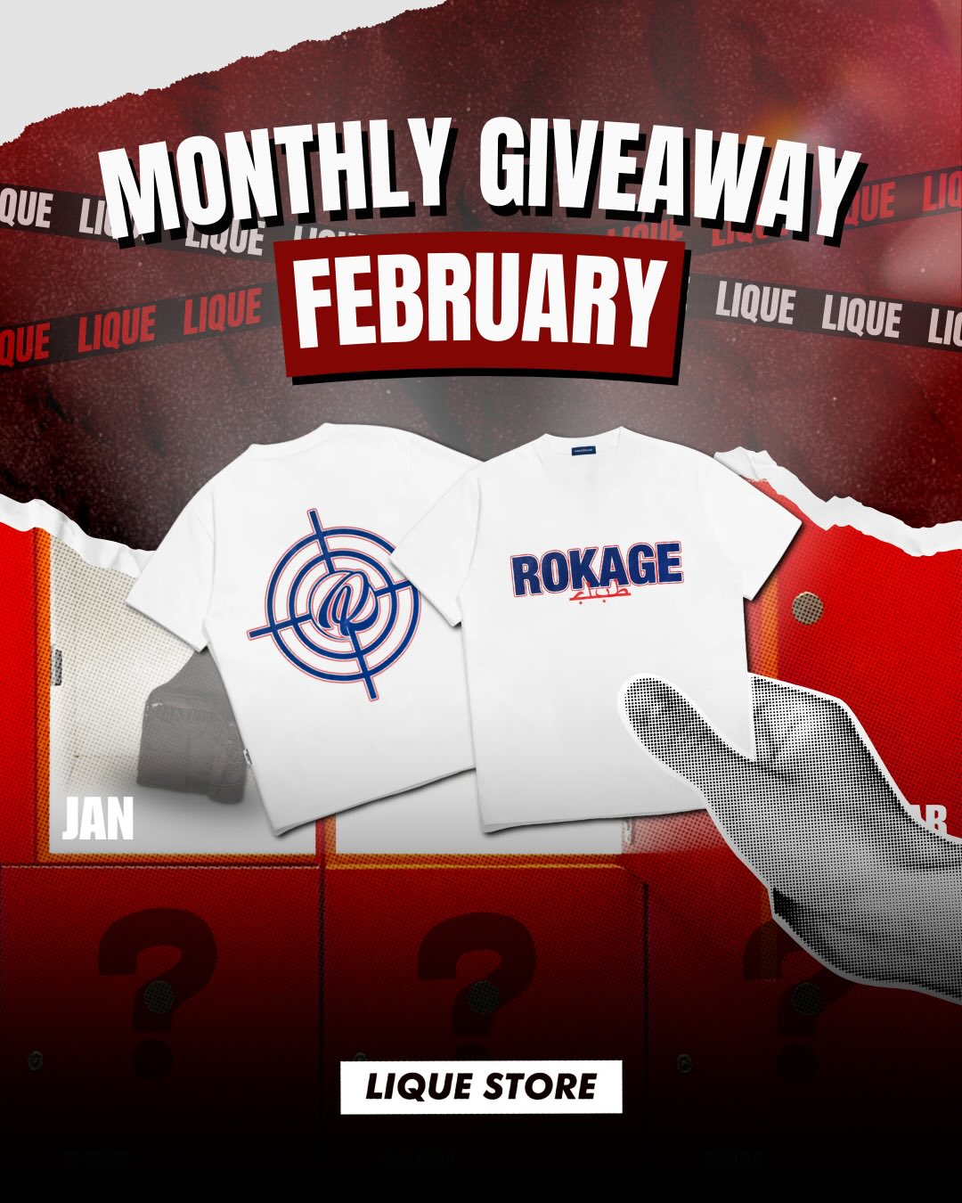 Monthly Giveaway - February Promotions 🎉