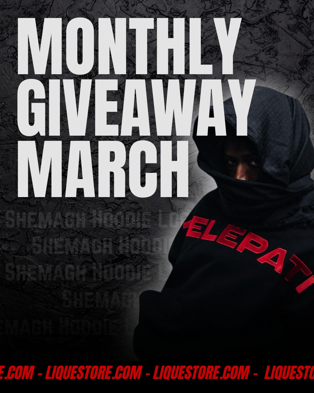 Monthly Giveaway - March Promotions