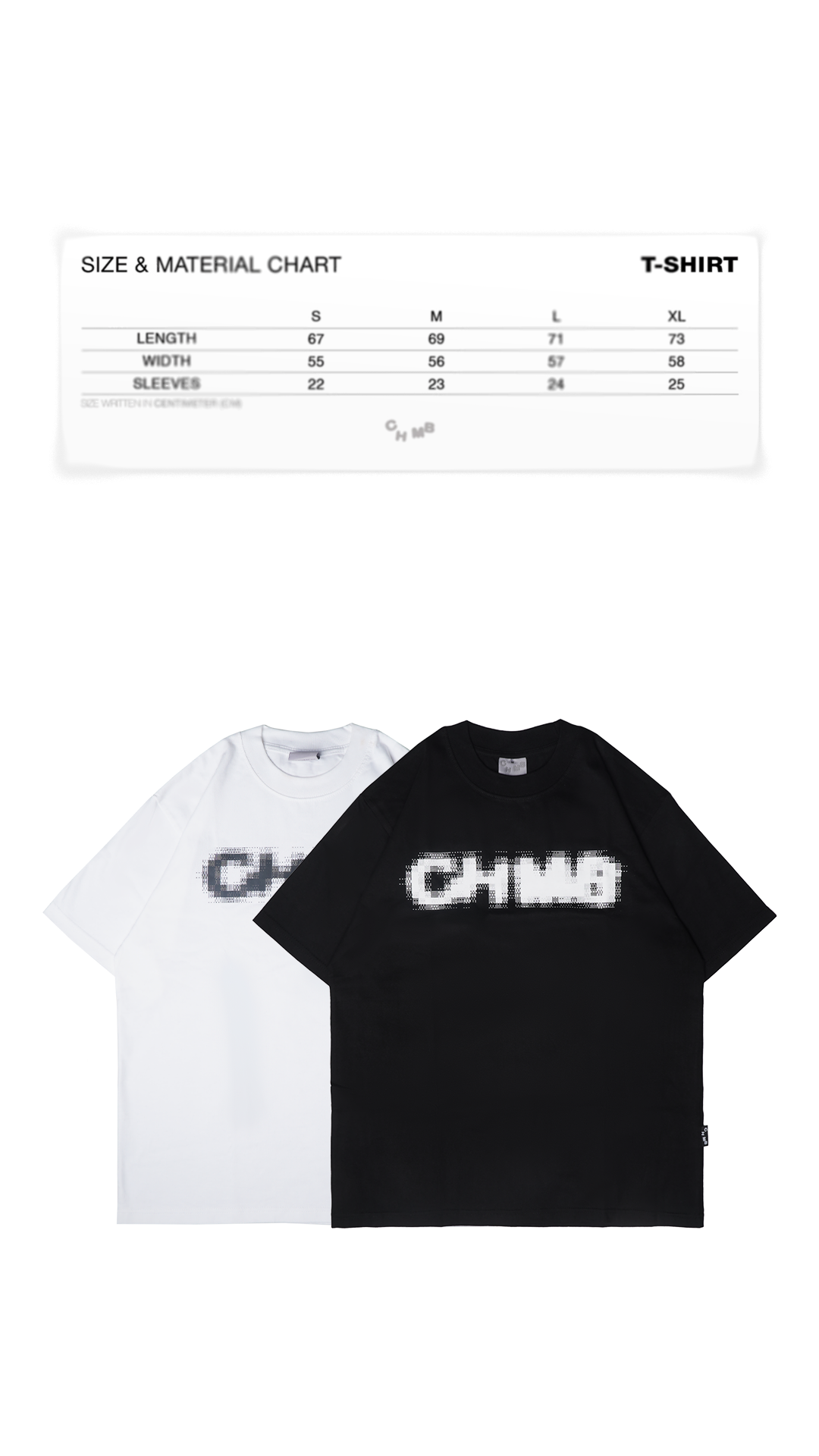 Chambre - Oversized Censored Black