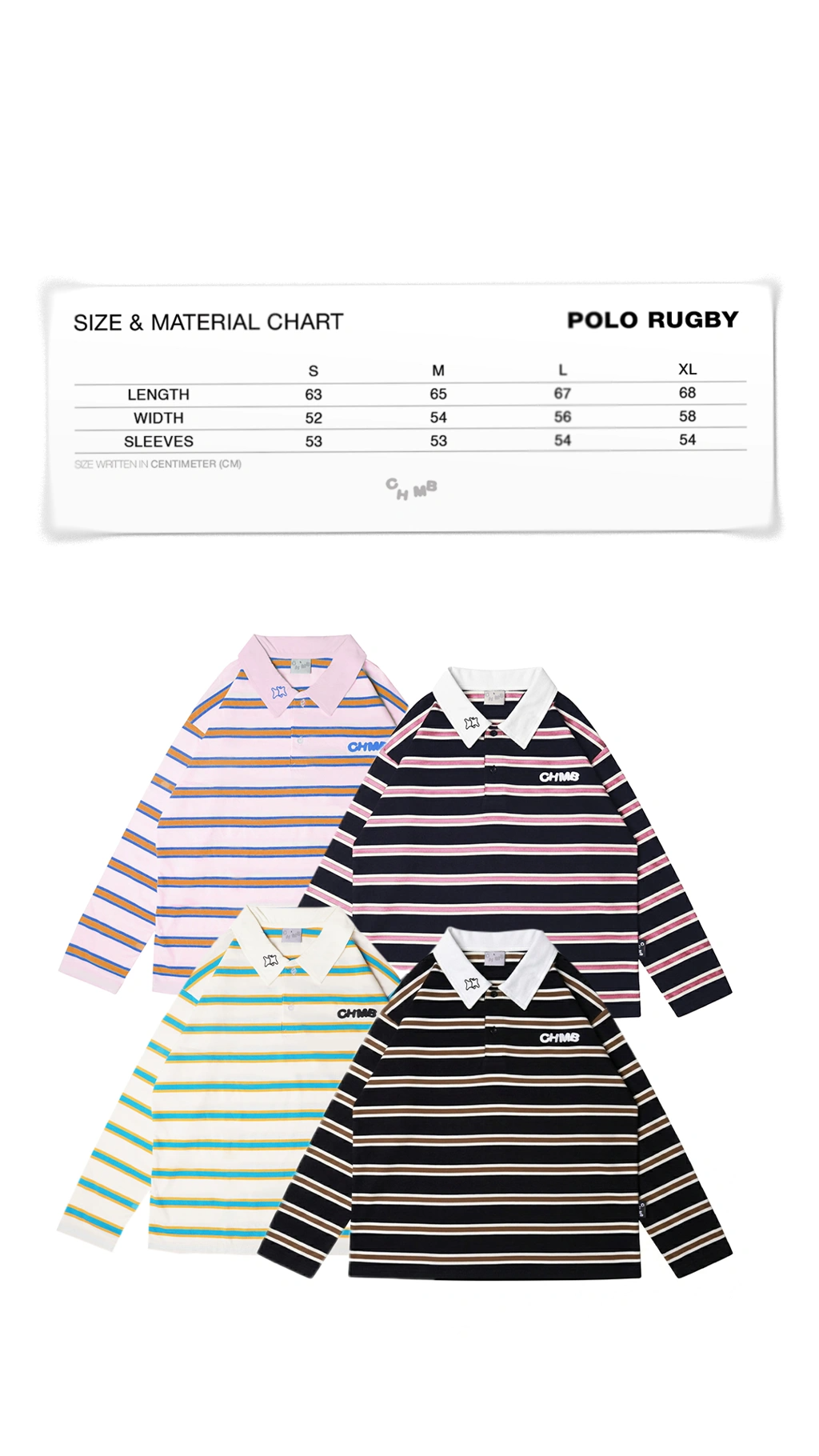 Chambre - Polo Rugby Black / Brown