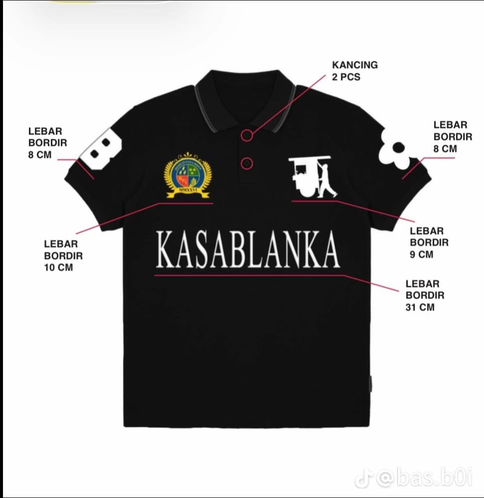 Basboi - Polo Kasablanka - Black
