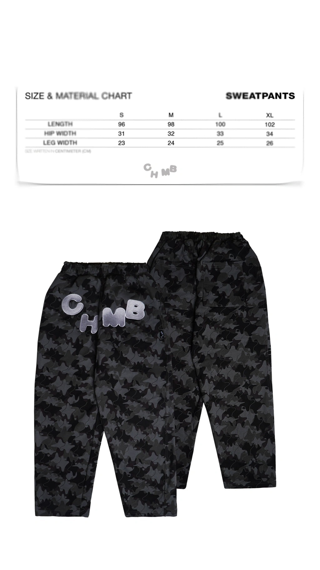 Chambre - Sweatpants Sweeper Camo
