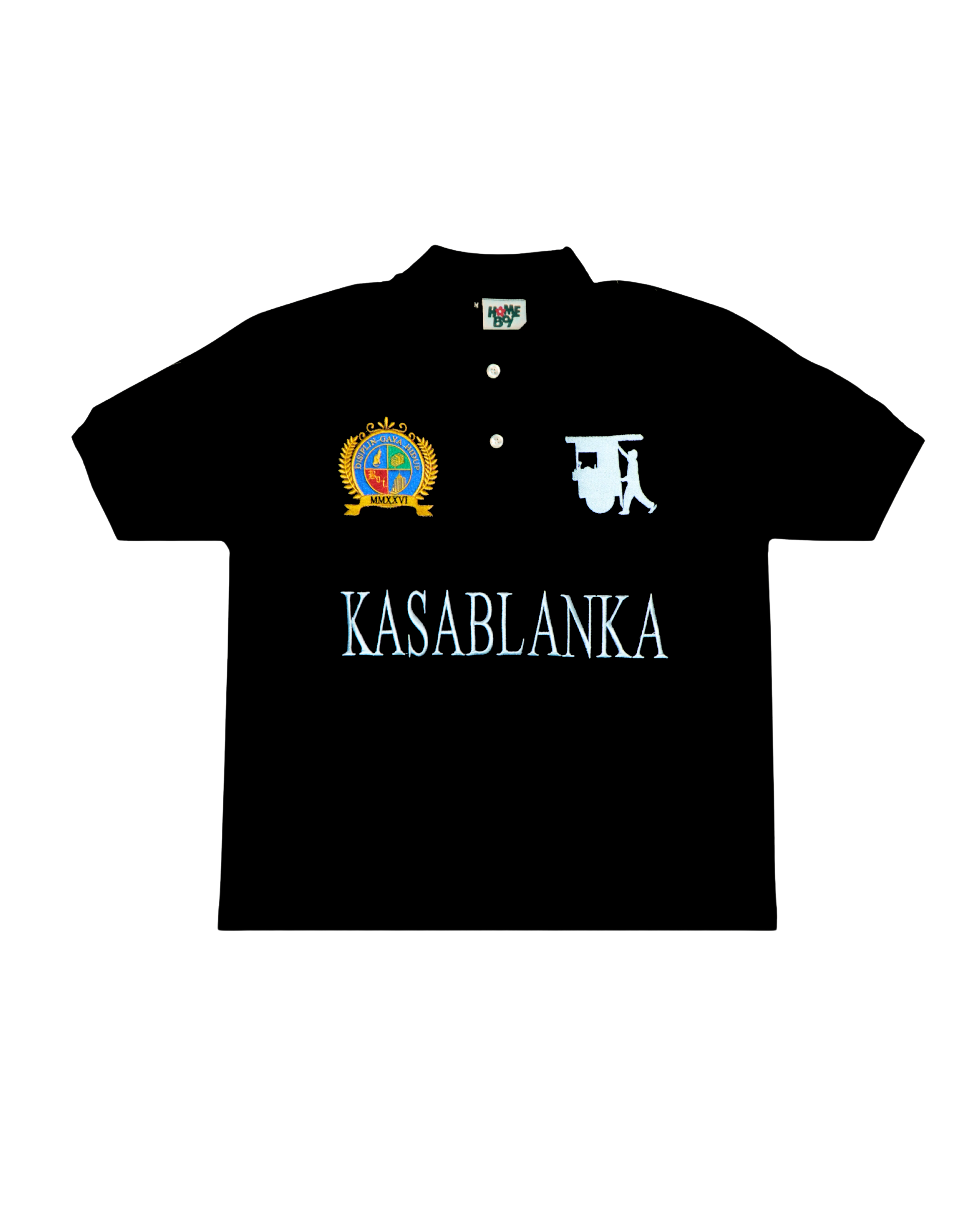 Basboi - Polo Kasablanka - Black