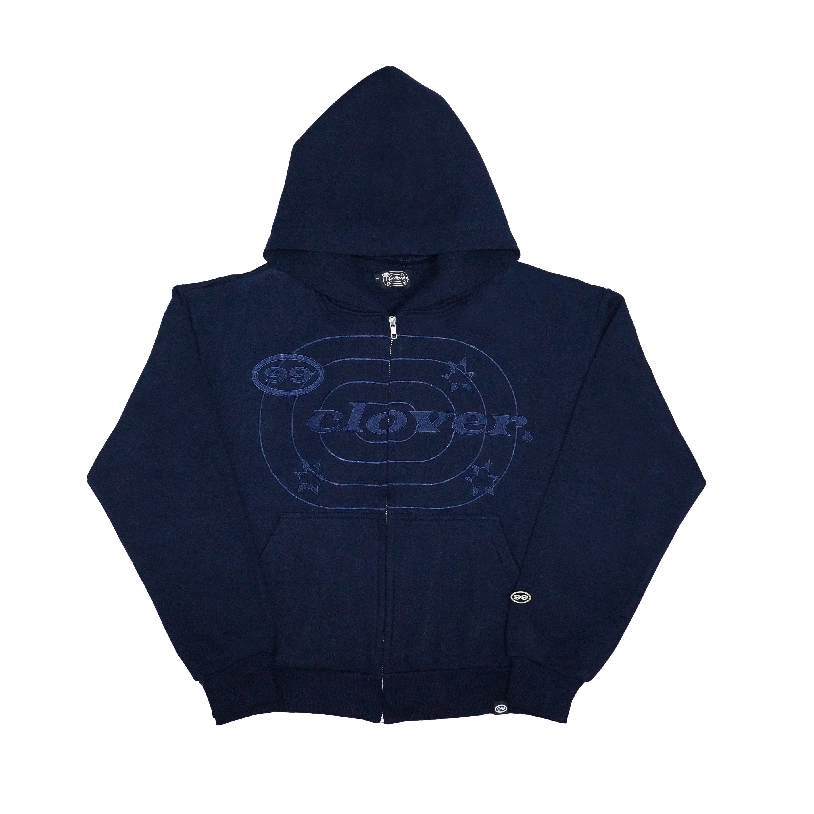 99 Clover - "EASY" ZIP-UP NAVY