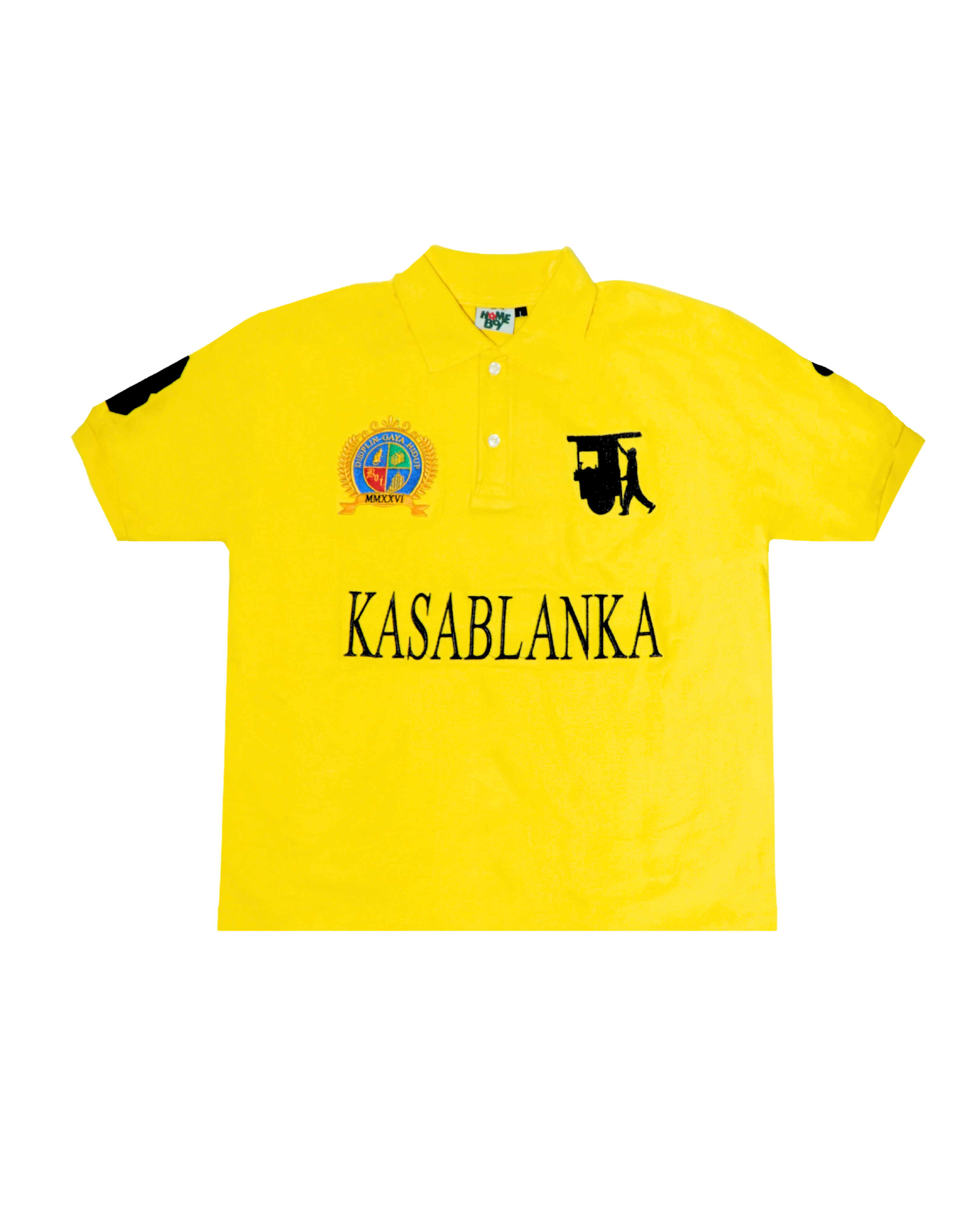 Basboi - Polo Kasablanka - Yellow