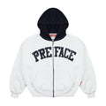 Preface - BORN2WEAR Zip Hoodie White