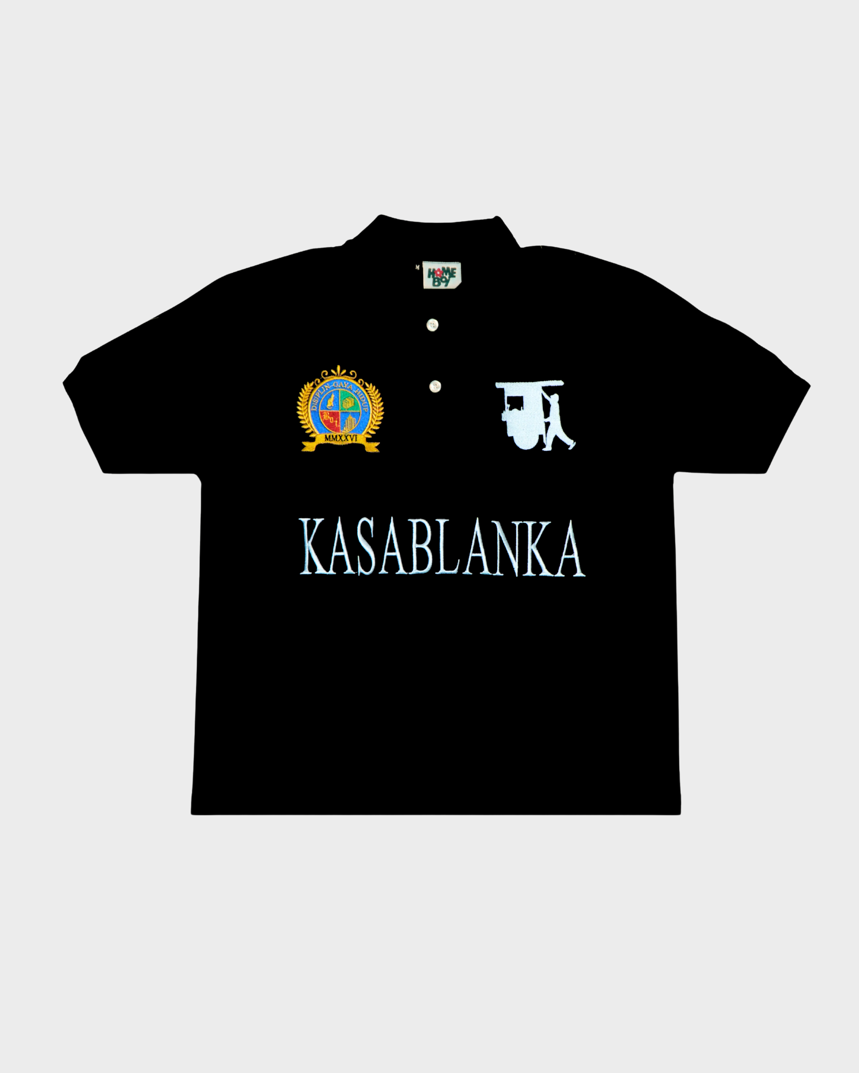 Basboi - Polo Kasablanka - Black