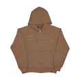 99 Clover - "EASY" ZIP-UP BROWN