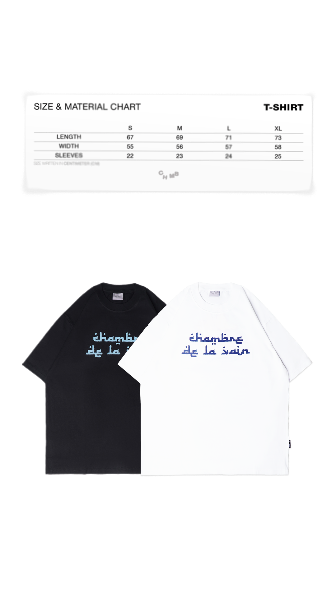 Chambre - T-shirt Starveil White