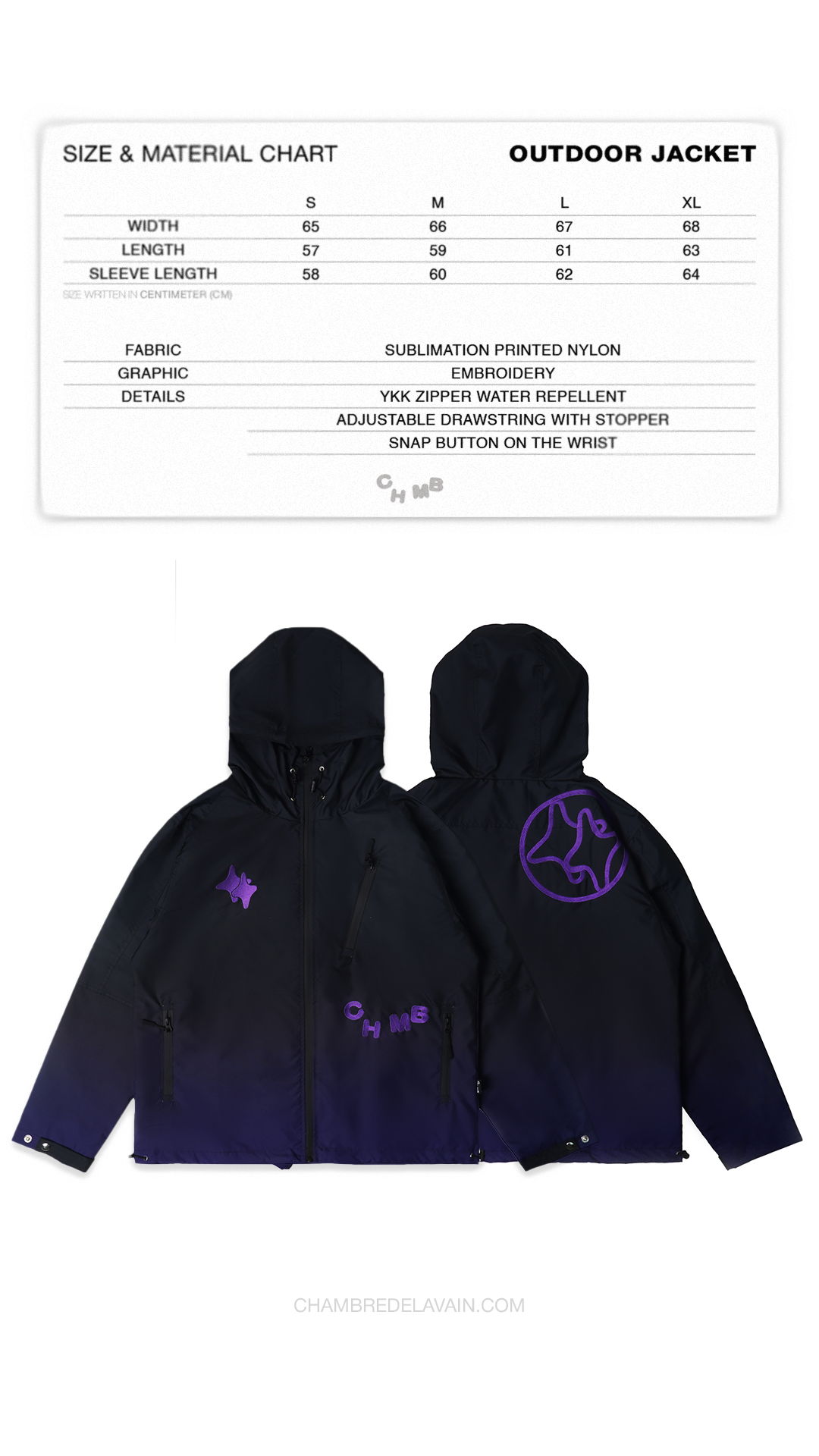 Chambre - Outdoor Jacket