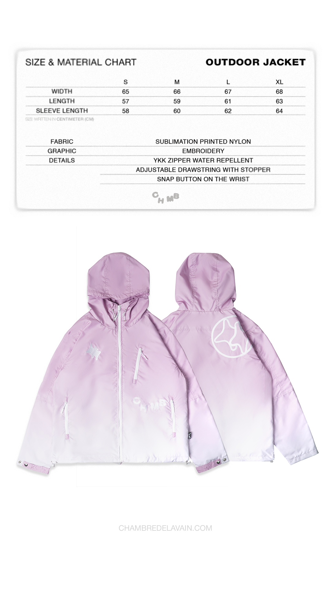 Chambre - Outdoor Jacket