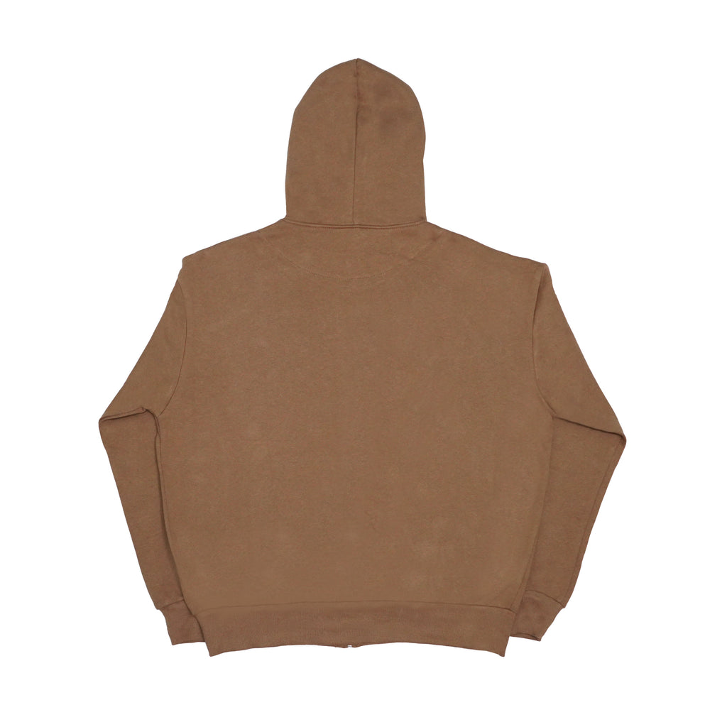 99 Clover - "EASY" ZIP-UP BROWN