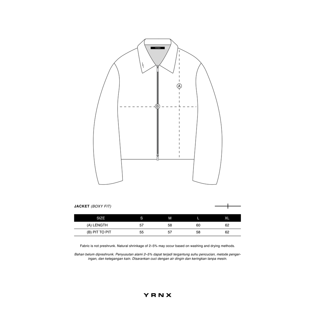 YRNX - Pleated Noise Jacket
