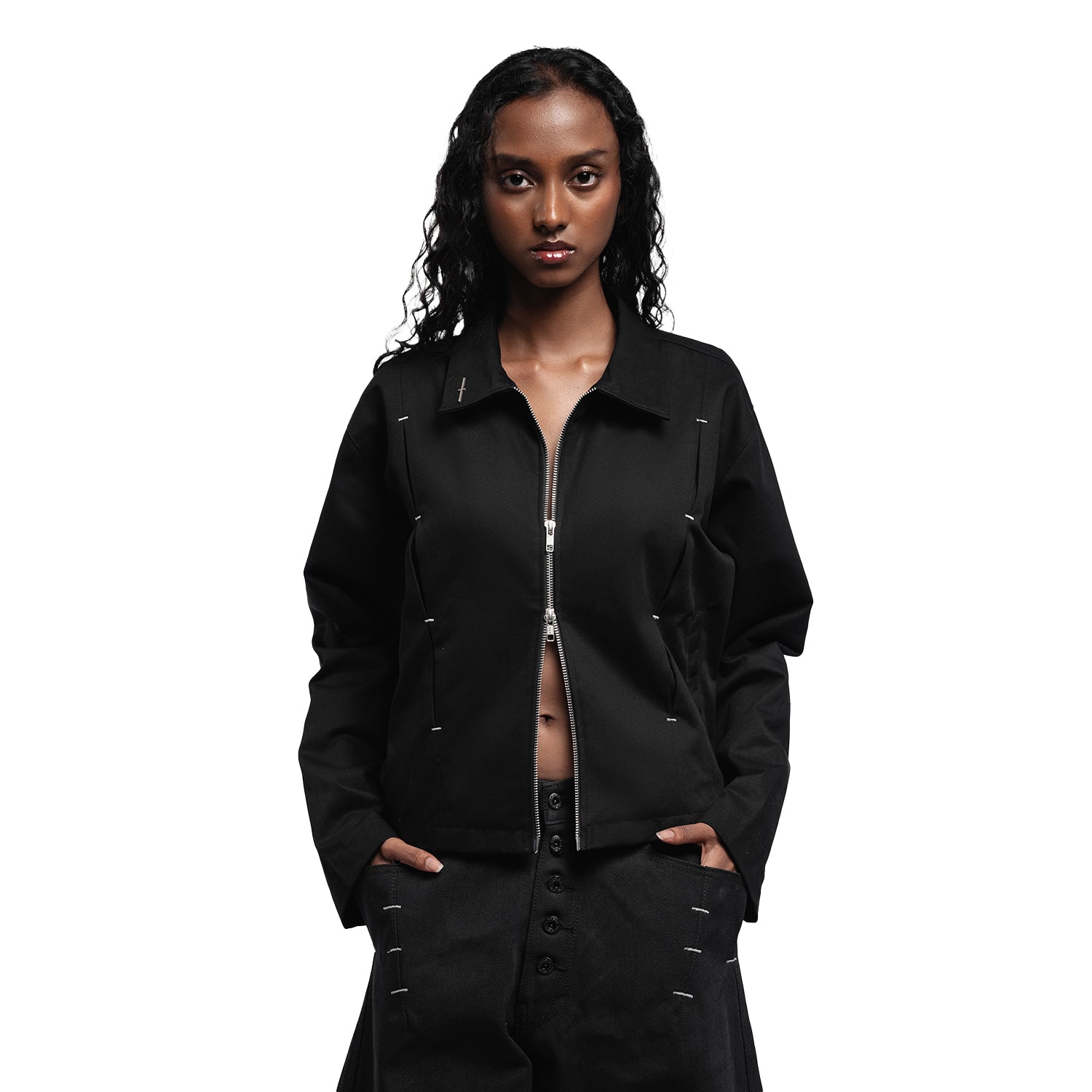 YRNX - Pleated Noise Jacket