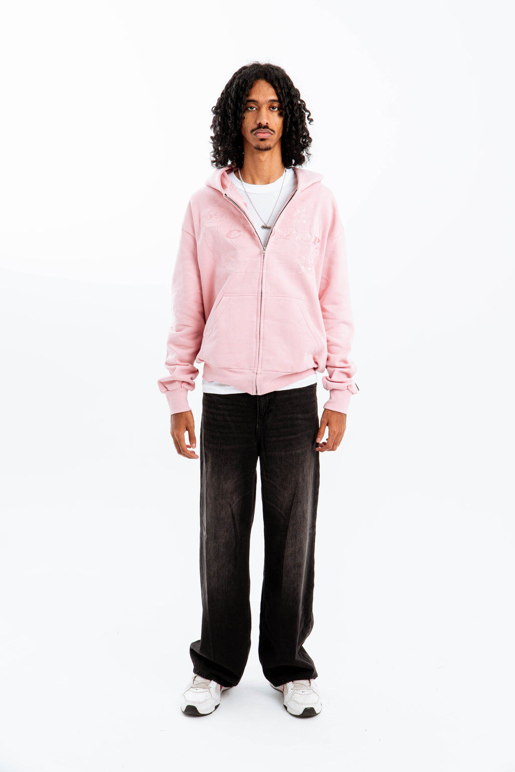 99 Clover - "EASY" ZIP-UP PINK