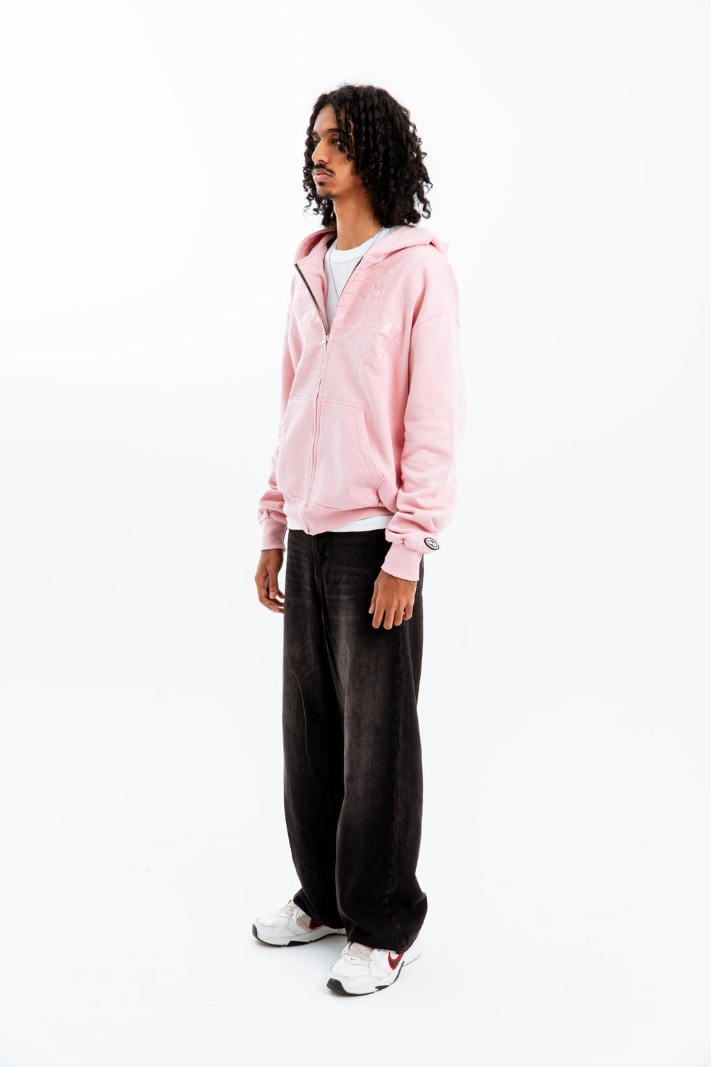 99 Clover - "EASY" ZIP-UP PINK