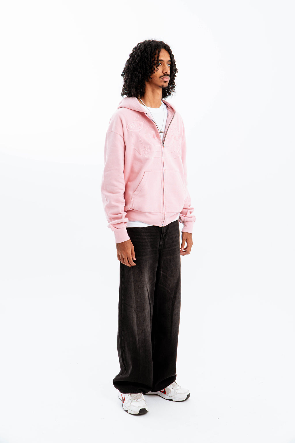 99 Clover - "EASY" ZIP-UP PINK