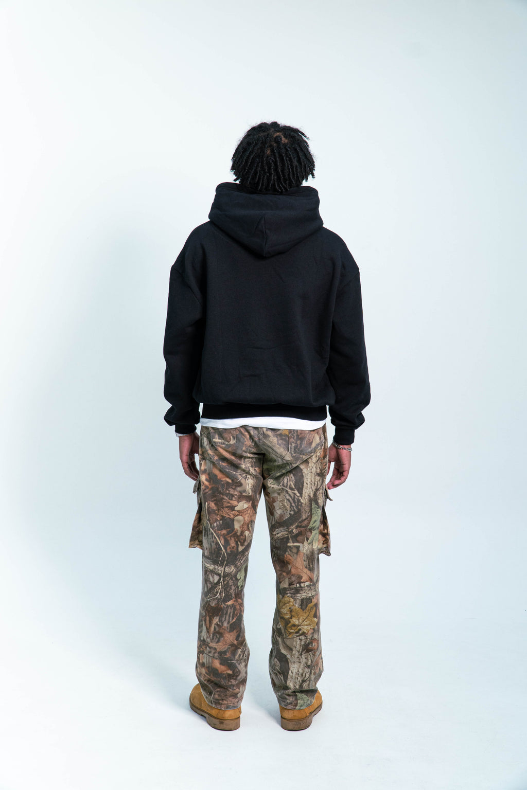 99 Clover - "EASY" ZIP-UP BLACK