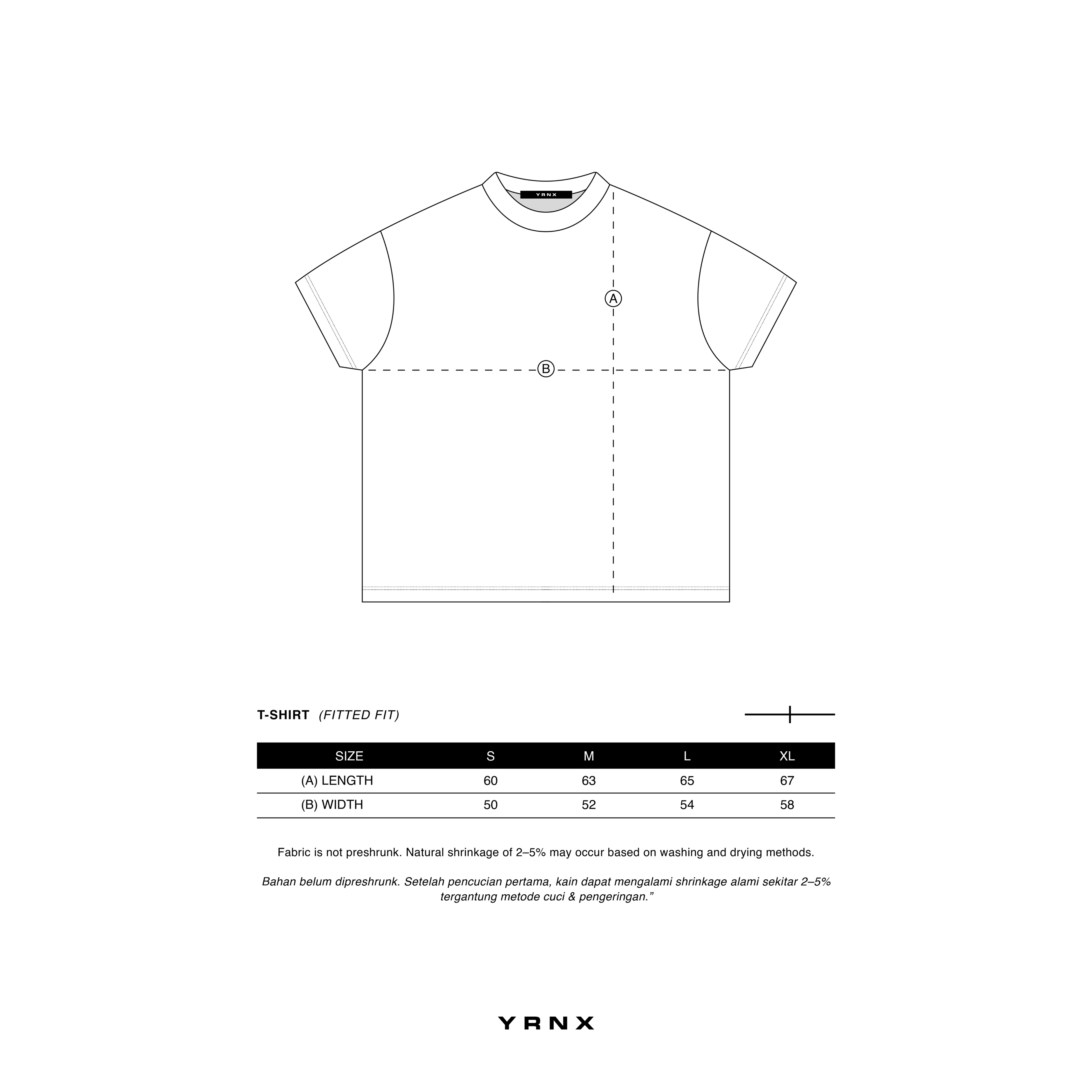 YRNX - Deadwave Fitted Tee
