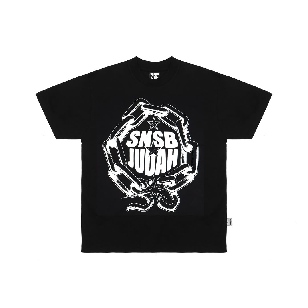 SNSB x Judah.Tribe - Chain Tee Black