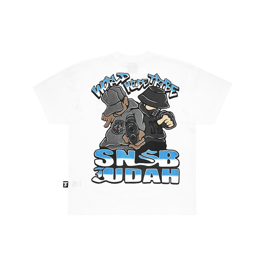 SNSB x Judah.Tribe - Shotta Tee White