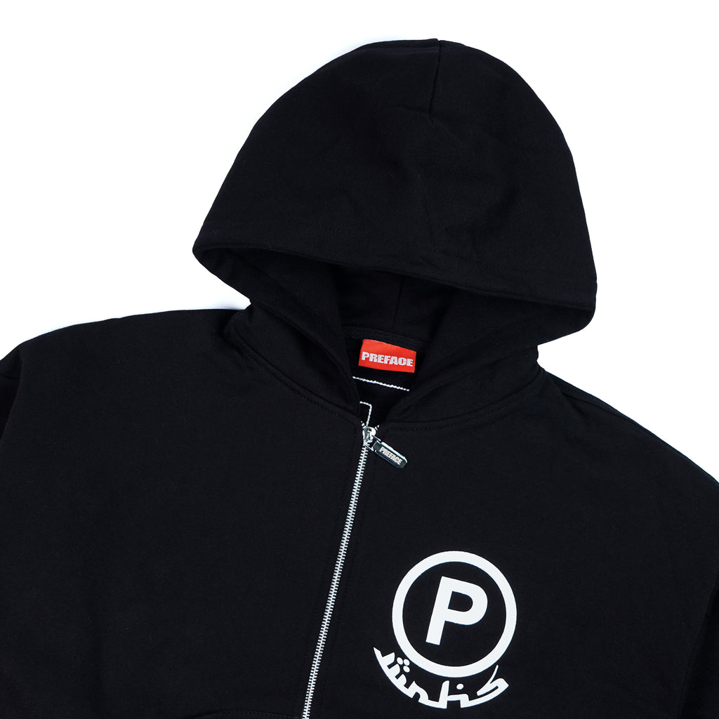 Preface - Aswad Zip Hoodie