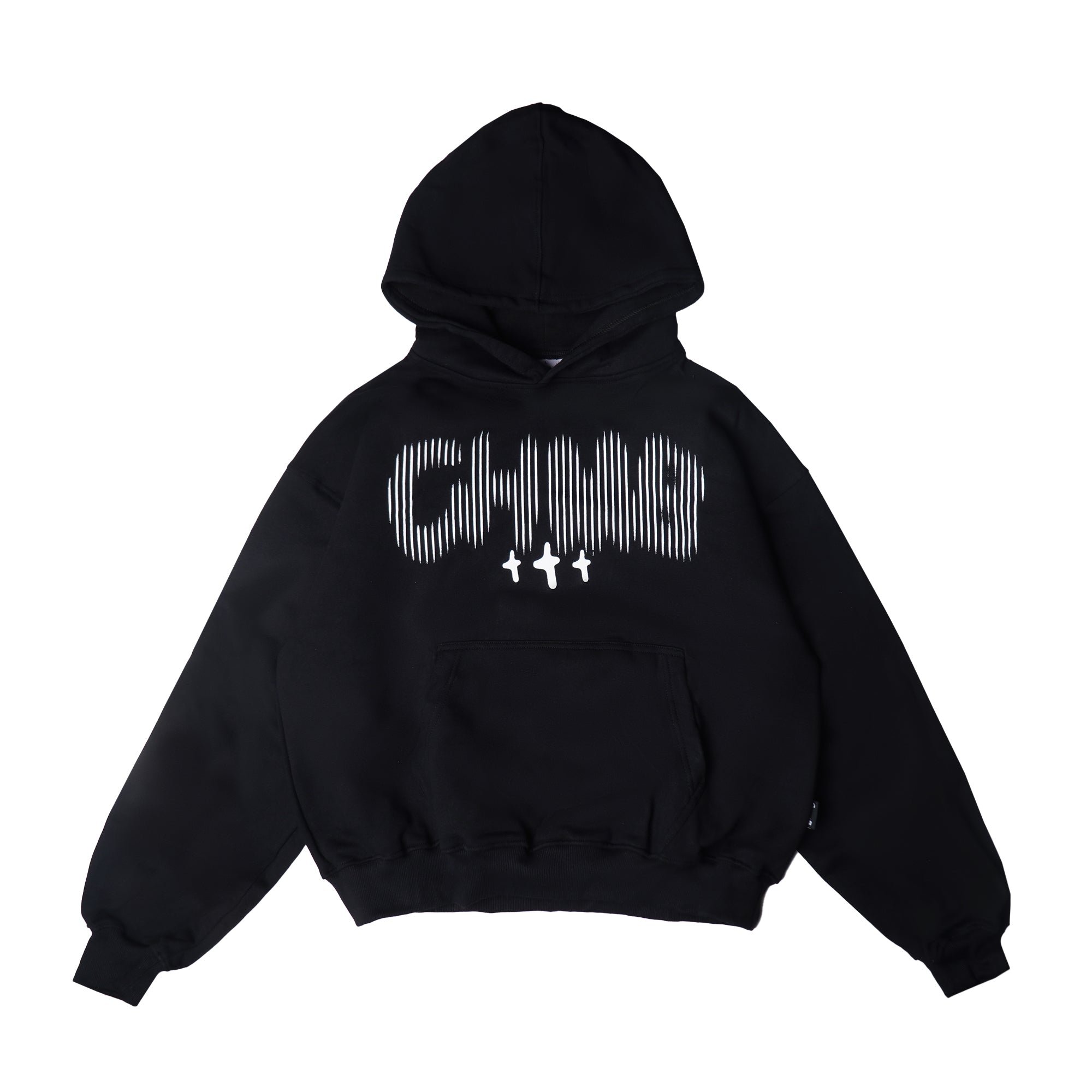 Chambre - Boxy Hoodie Streak Black