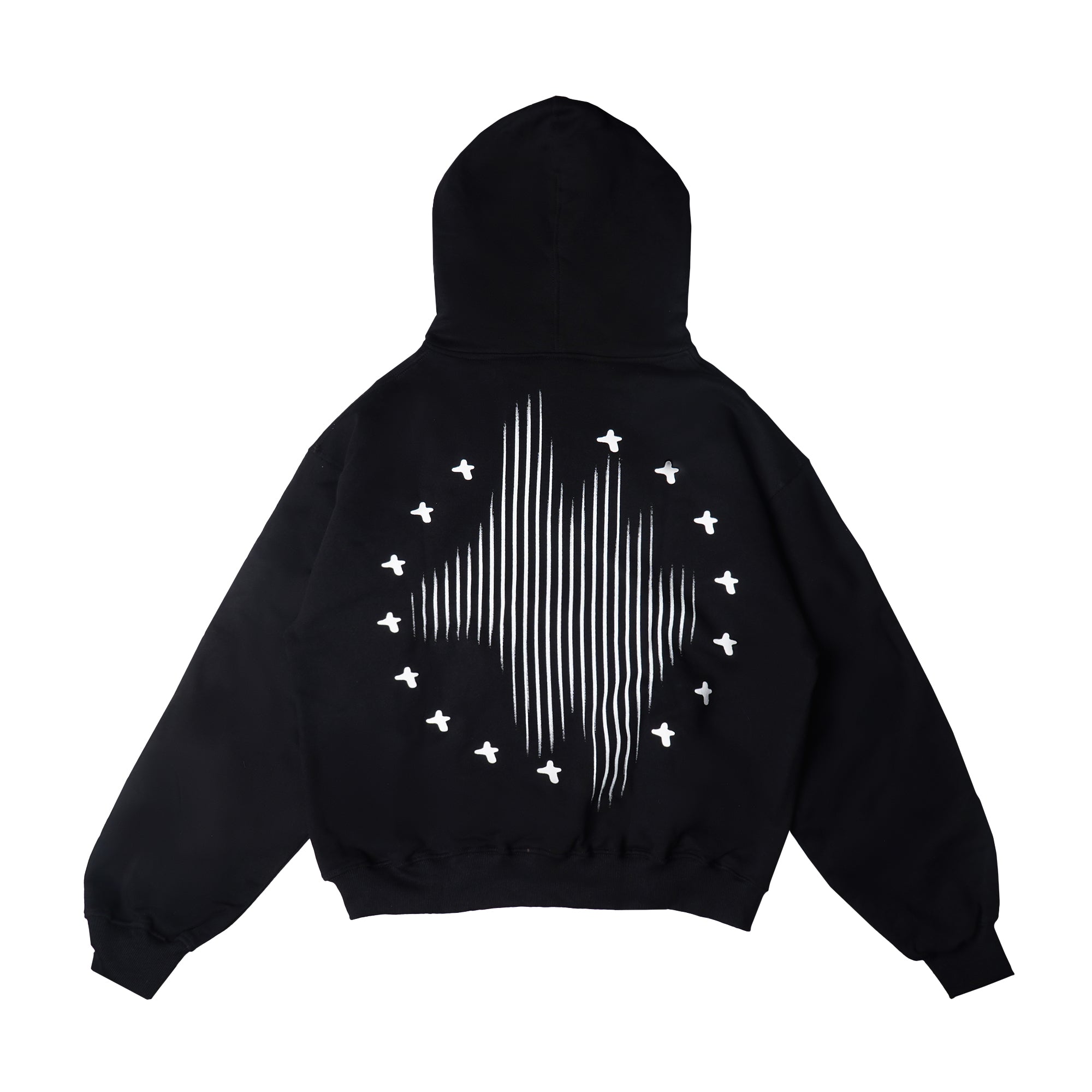 Chambre - Boxy Hoodie Streak Black