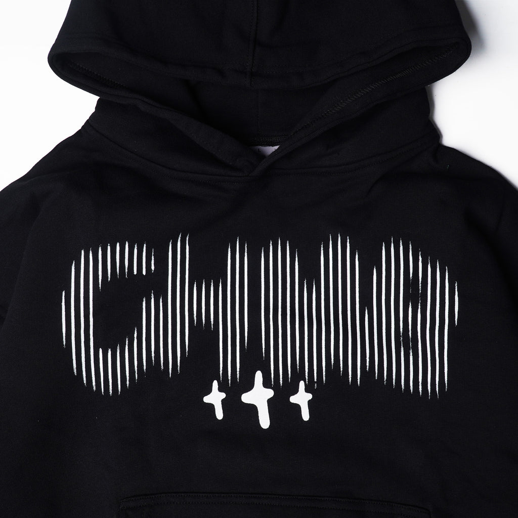 Chambre - Boxy Hoodie Streak Black