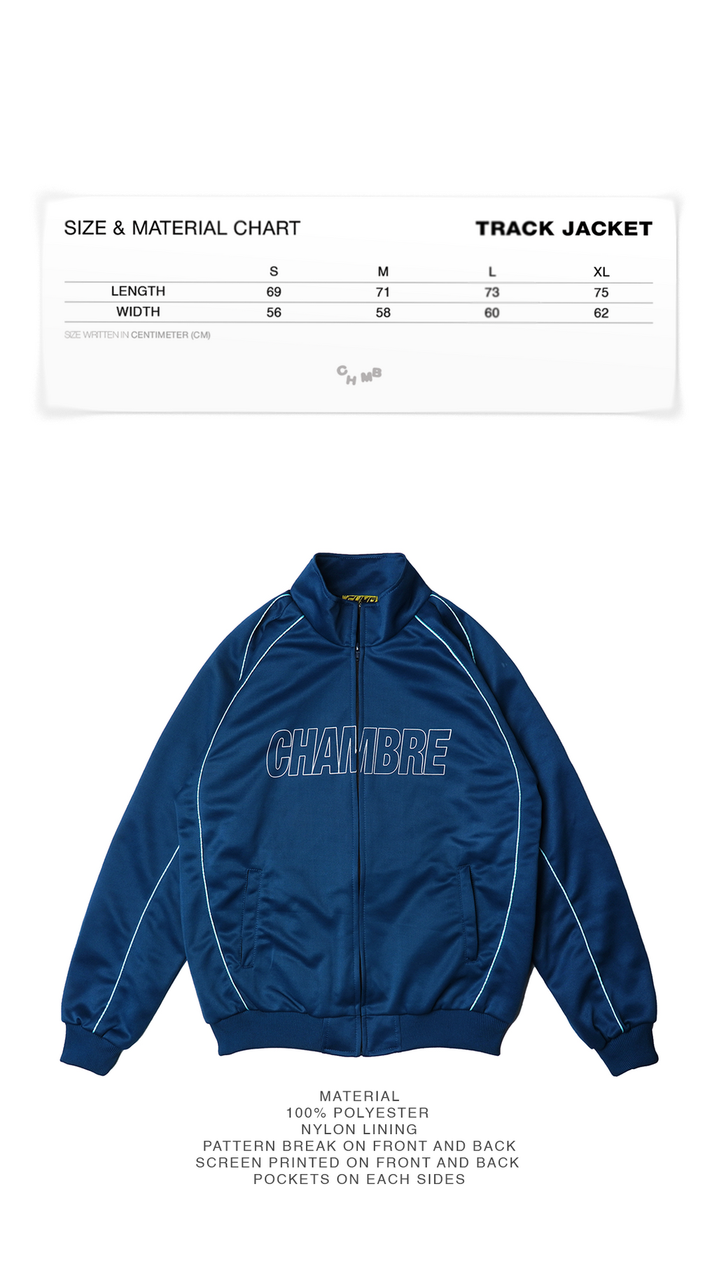 Chambre - Track Top Maradonia