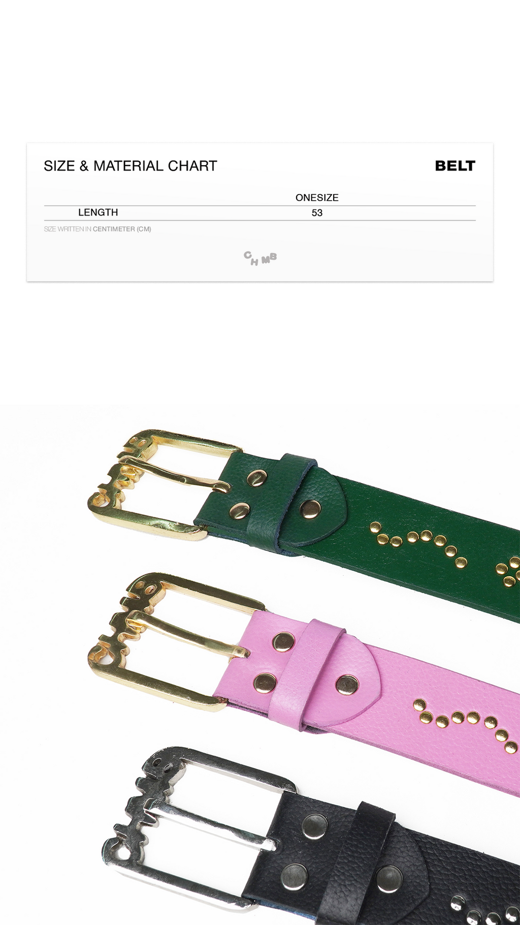 Chambre - Belt Studs