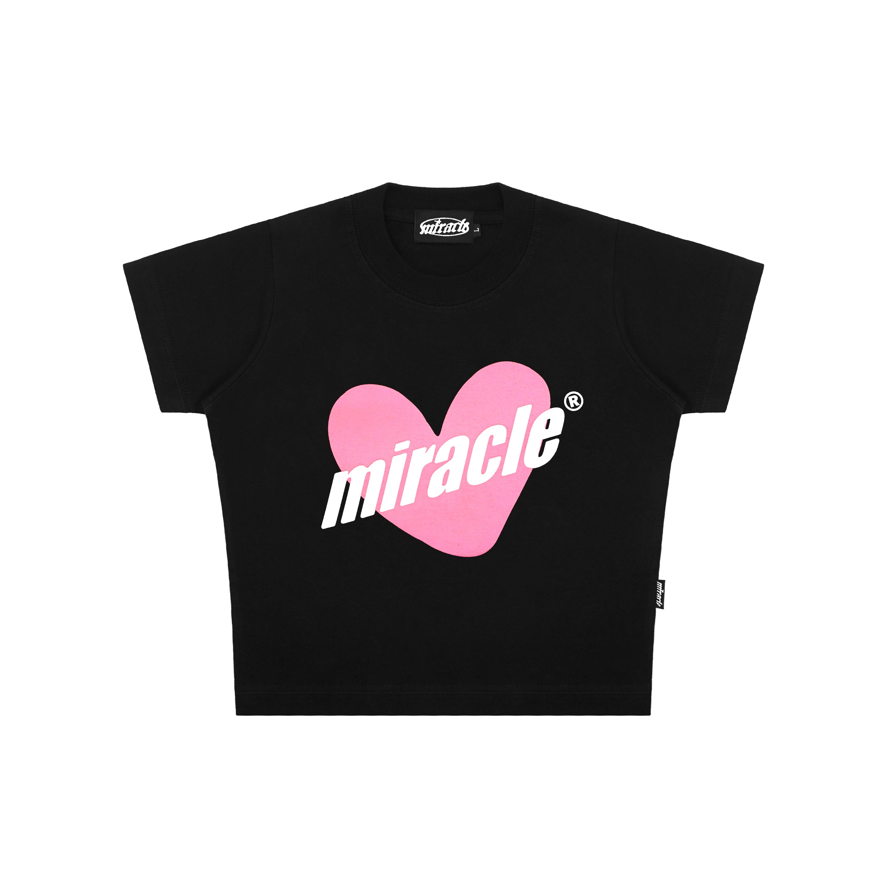 Miracle Mates - Minnaj Black Baby Tee
