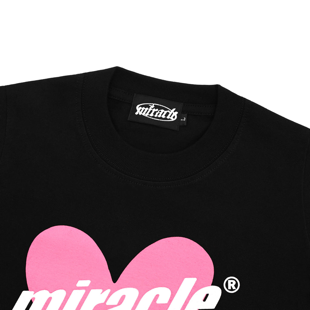 Miracle Mates - Minnaj Black Baby Tee