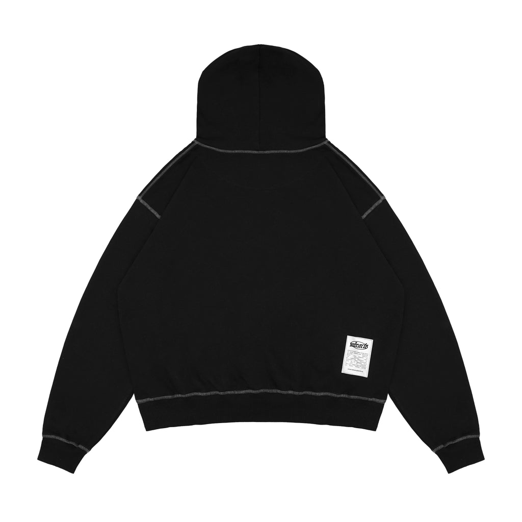 Miracle Mates - Diviser Black Boxy Hoodie