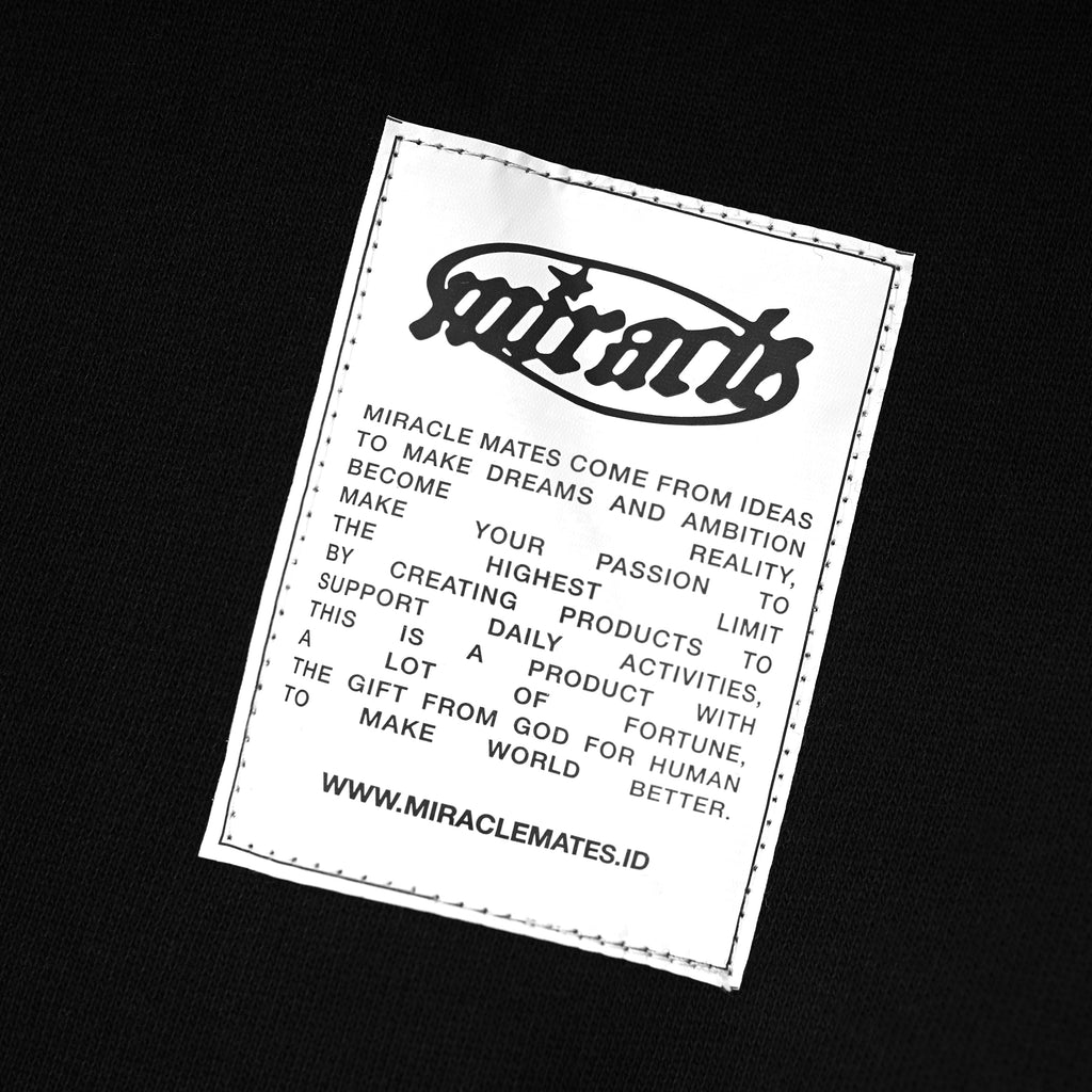 Miracle Mates - Diviser Black Boxy Hoodie