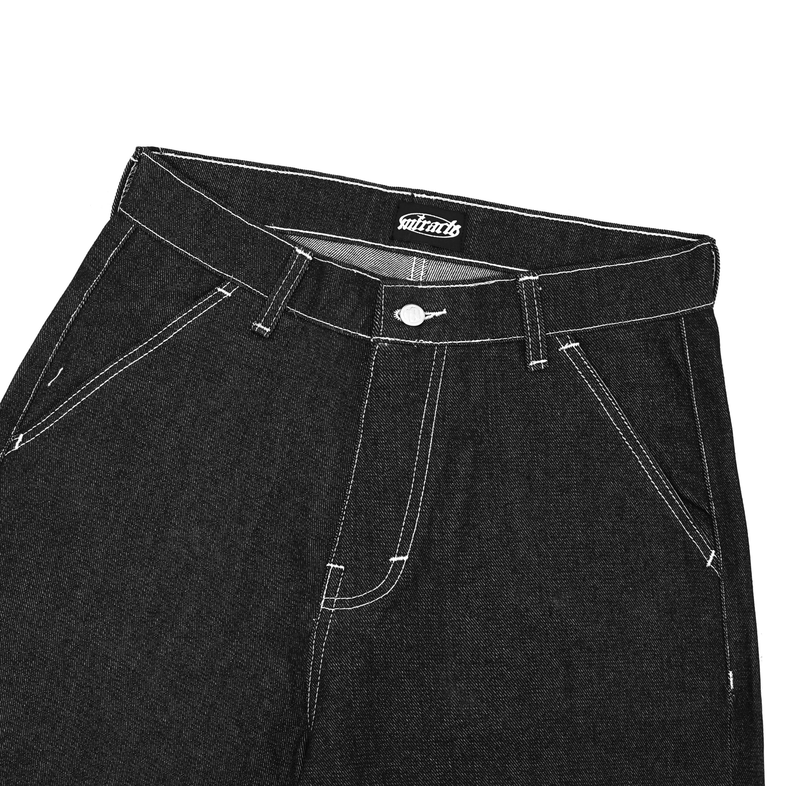 Miracle Mates - Staper Black Jorts Pants