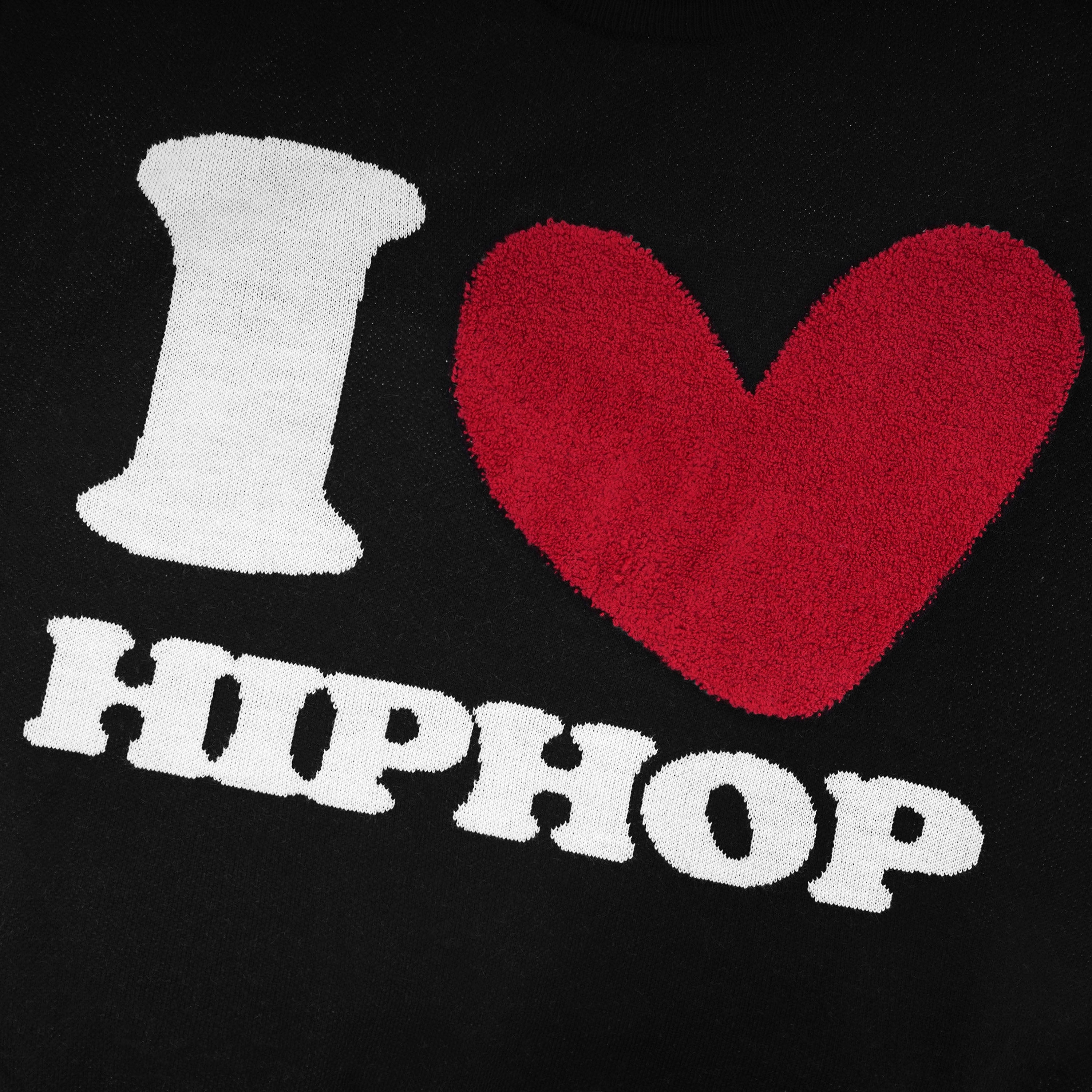 Miracle Mates - Amoor Black Knitwear Oversized