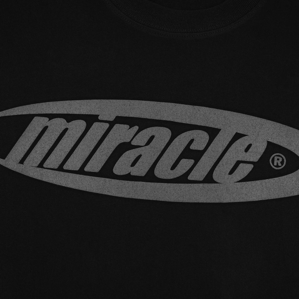 Miracle Mates - Vouta Black Longsleeve Oversized T Shirt