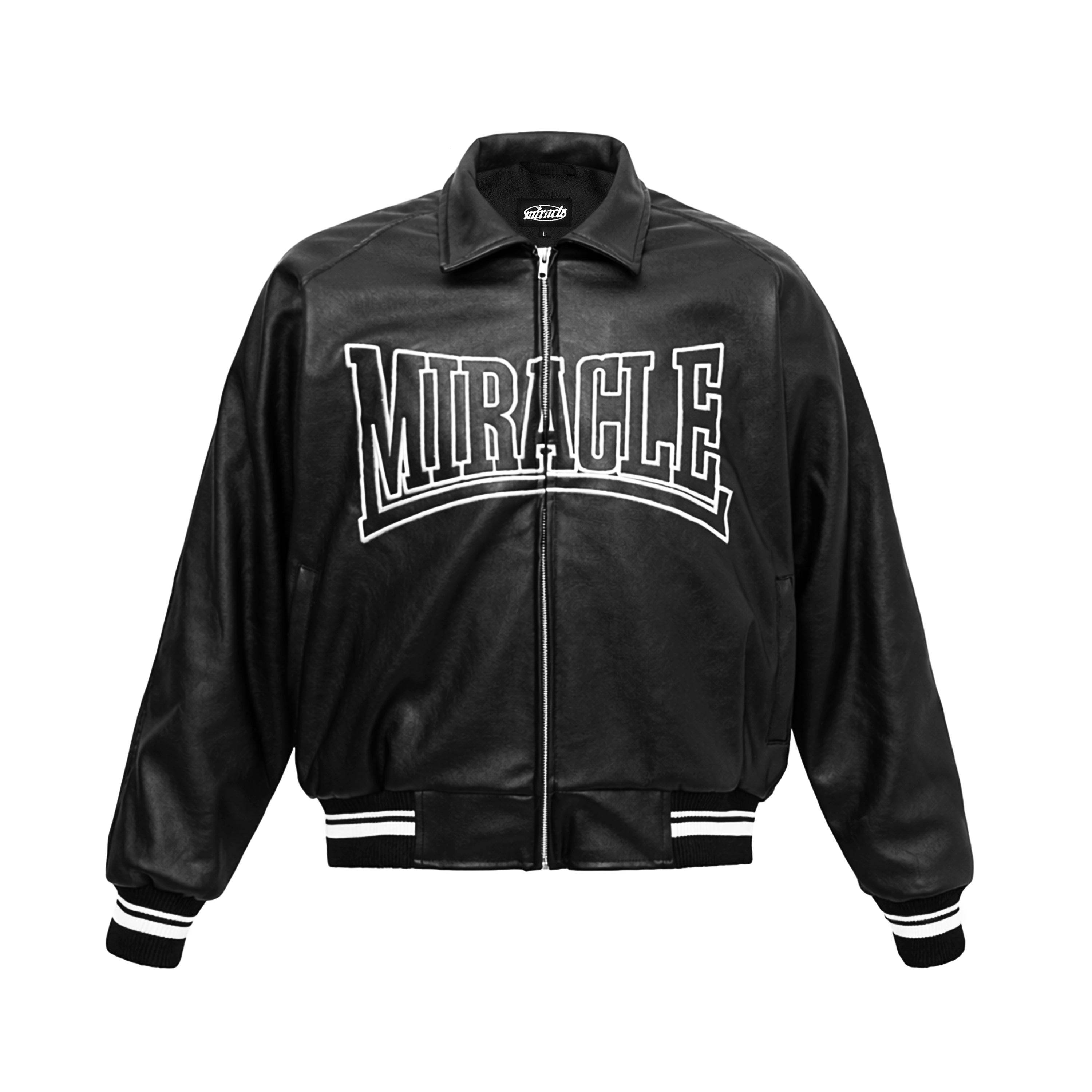 Miracle Mates - Noctra Leather Jacket