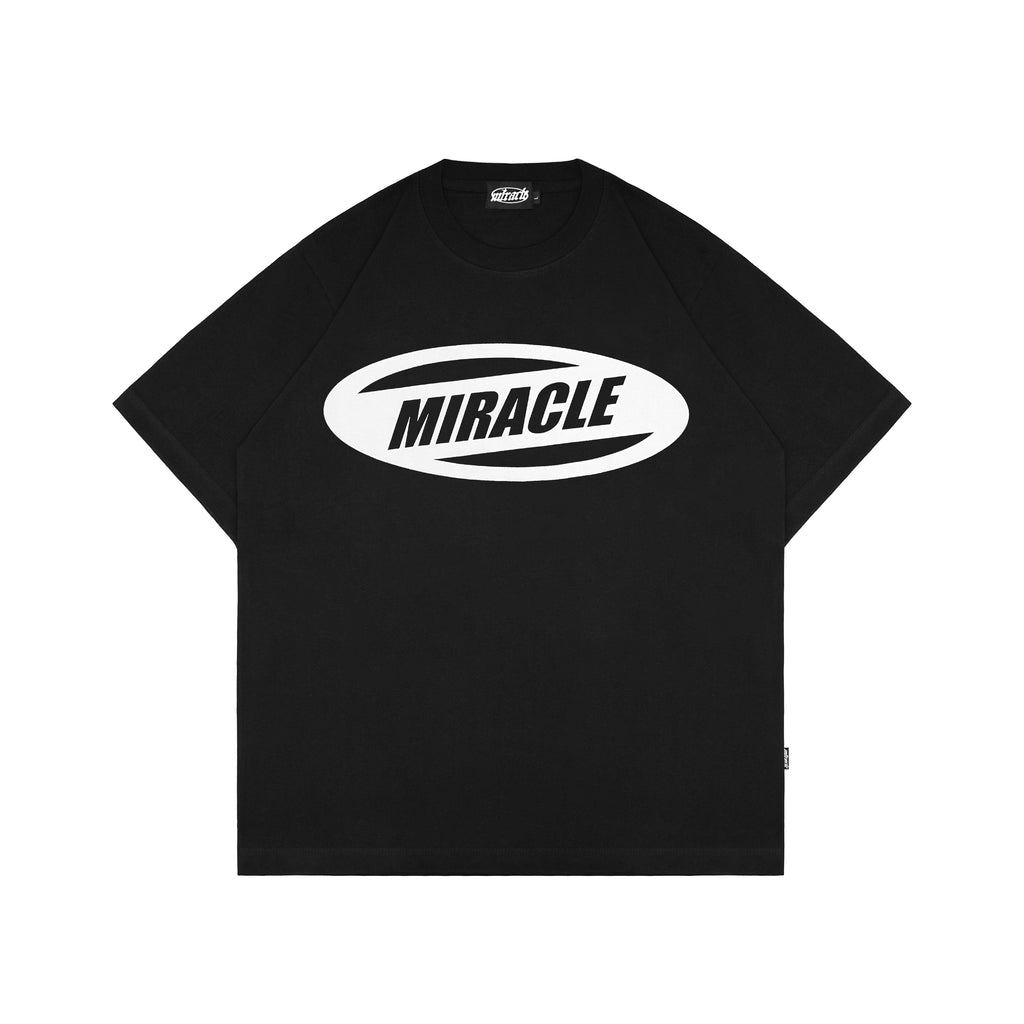 Miracle Mates - Rascal Black Oversized T Shirt
