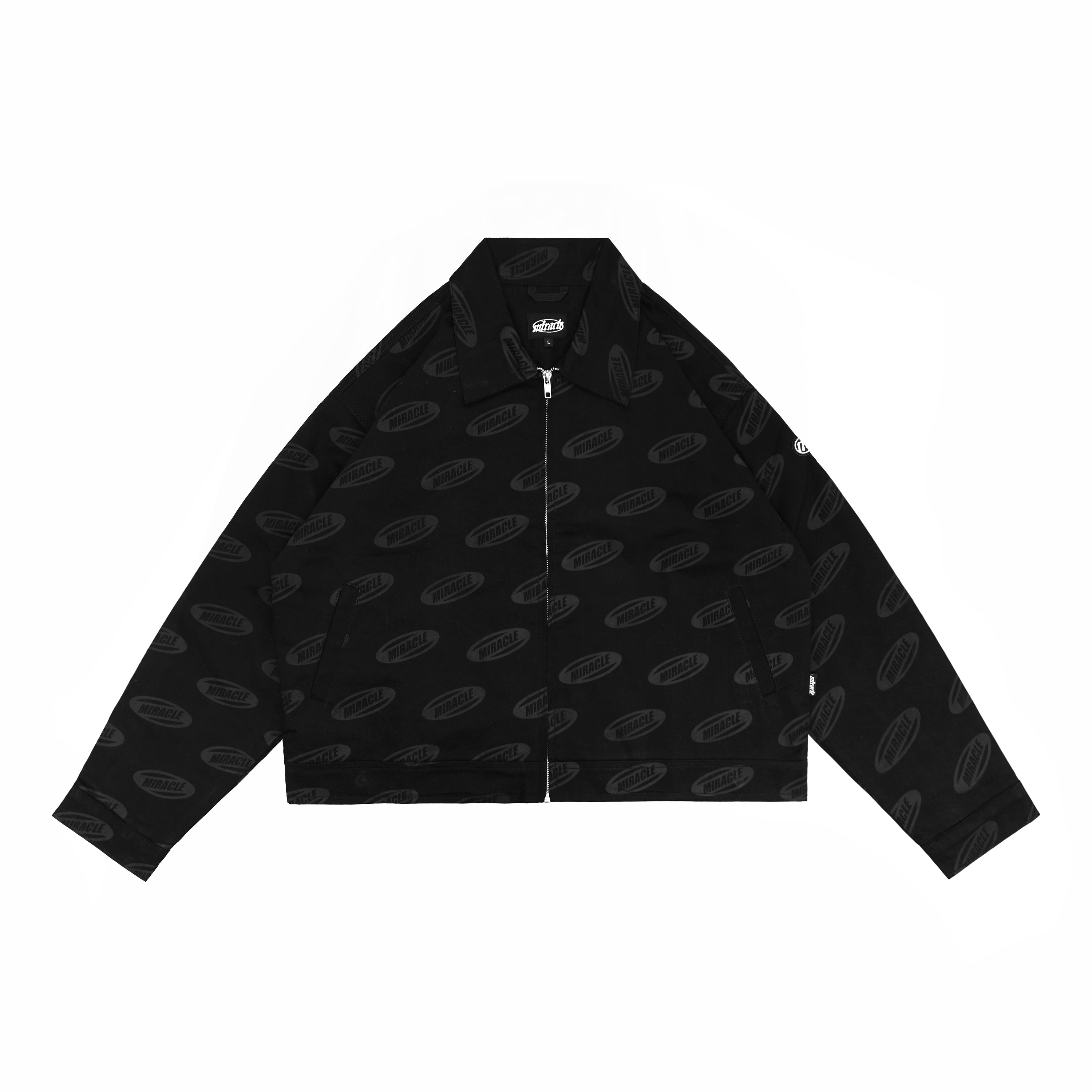 Miracle Mates - Mono Black Work Jacket
