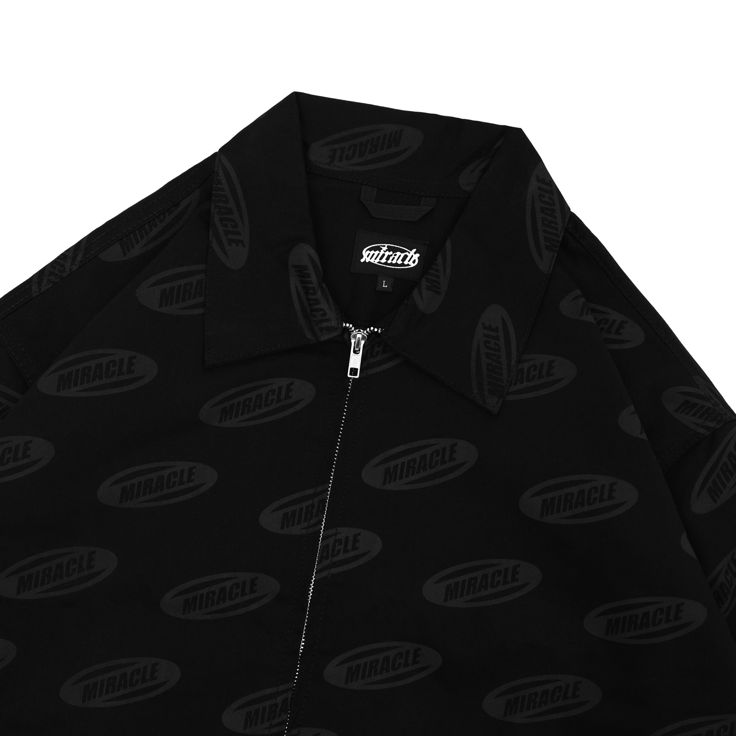 Miracle Mates - Mono Black Work Jacket