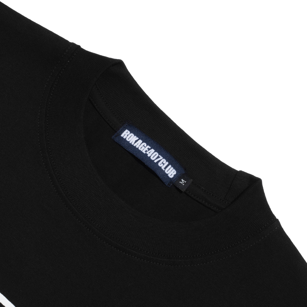 Rokage Club x 407 - RC407 TShirt Black