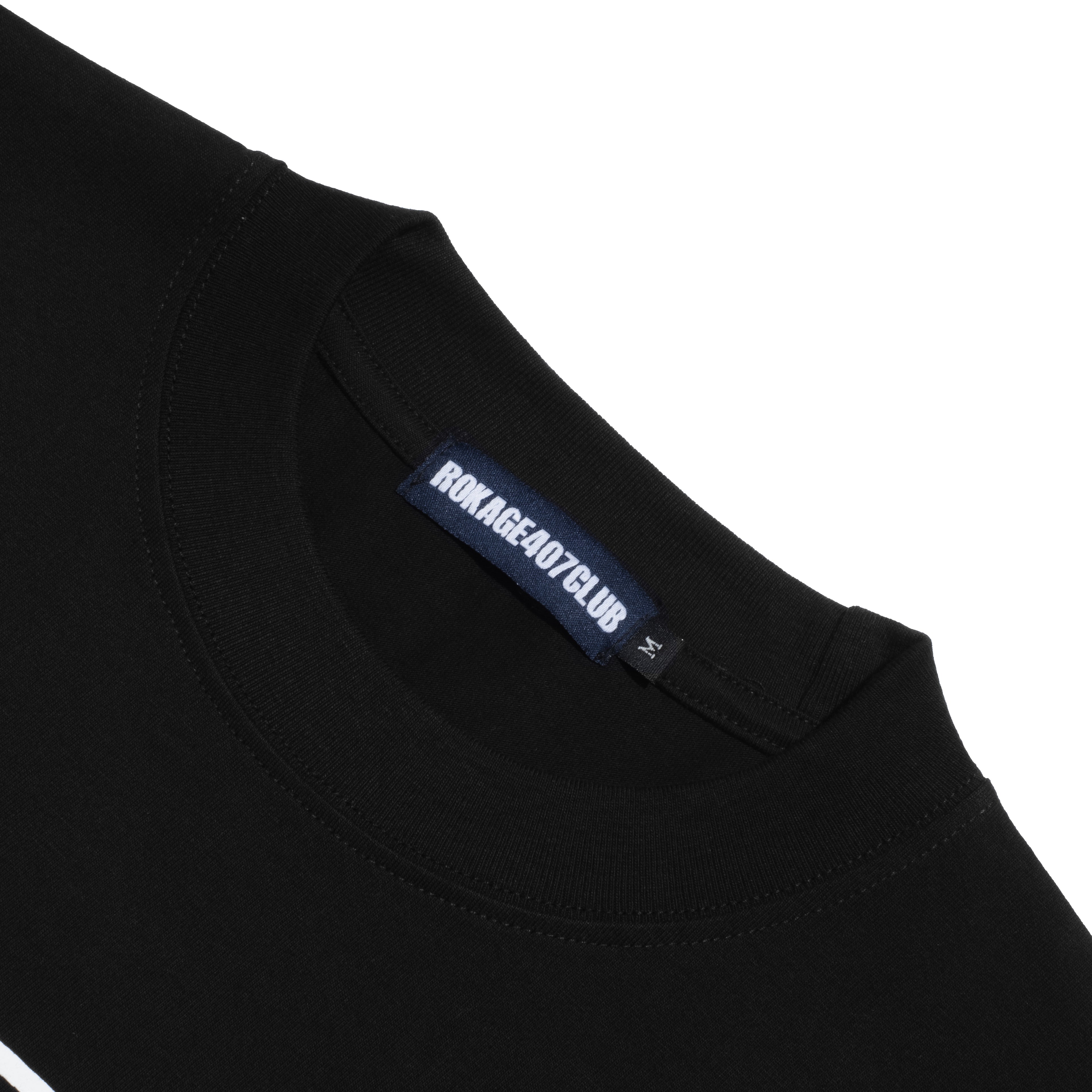 Rokage Club x 407 - RC407 TShirt Black