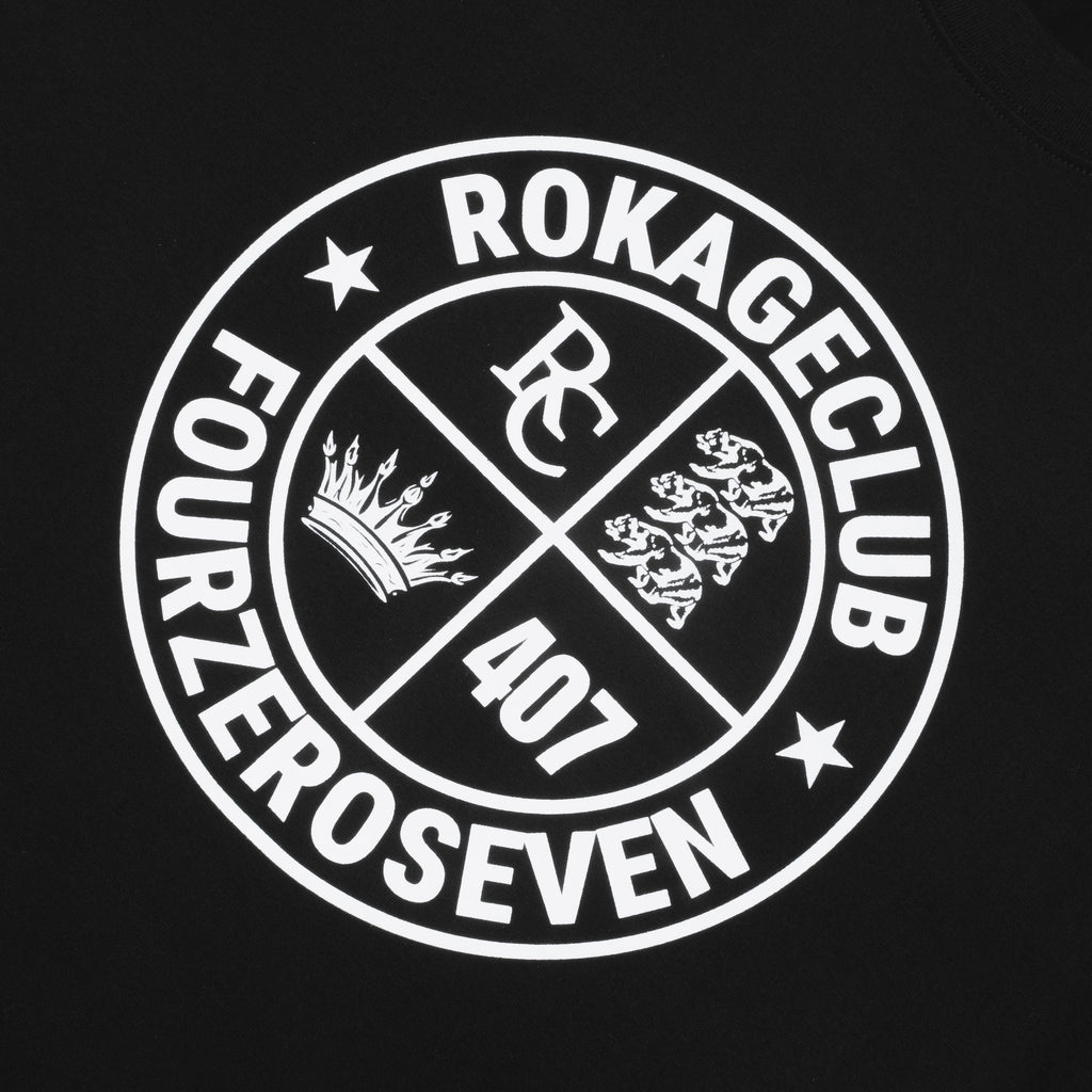 Rokage Club x 407 - RC407 TShirt Black