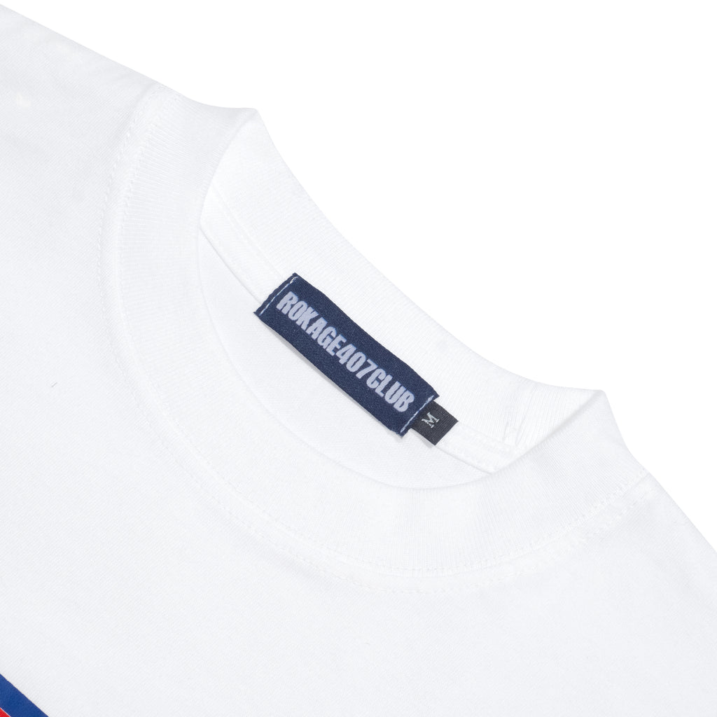 Rokage Club x 407 - RC407 TShirt White