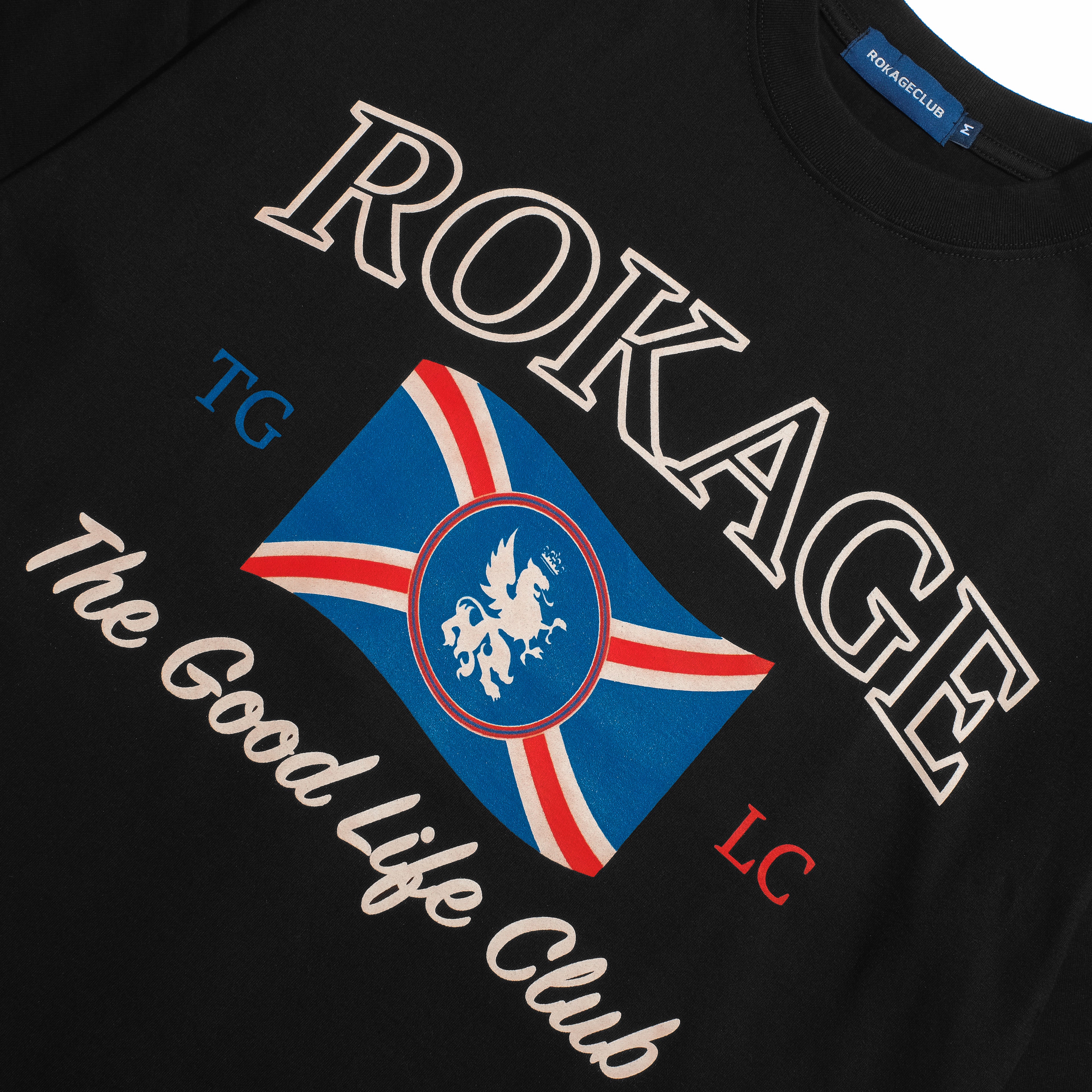 Rokage Club - Flag TGLC T-Shirt Black
