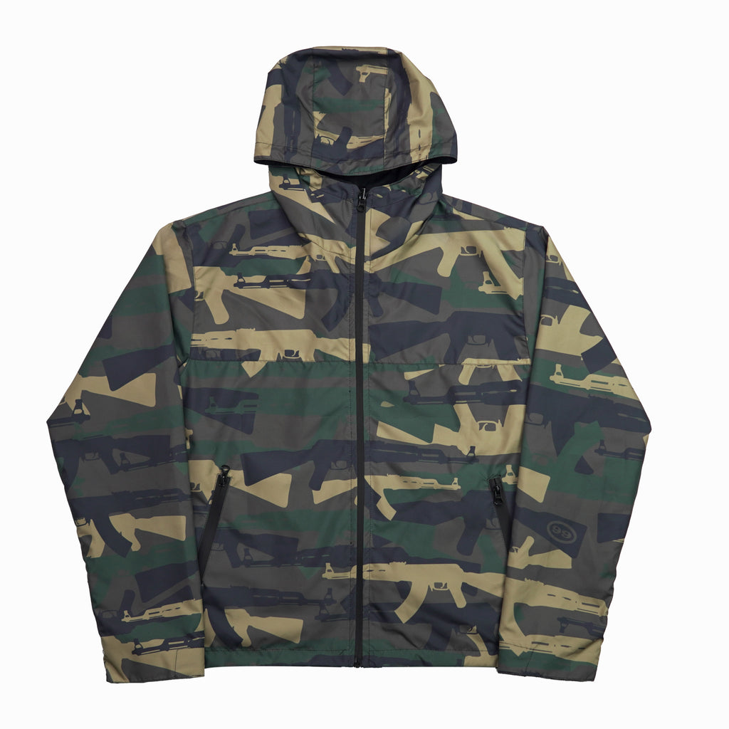 99 Clover - "CAMO V2" REVERSIBLE JACKET ( FOREST)