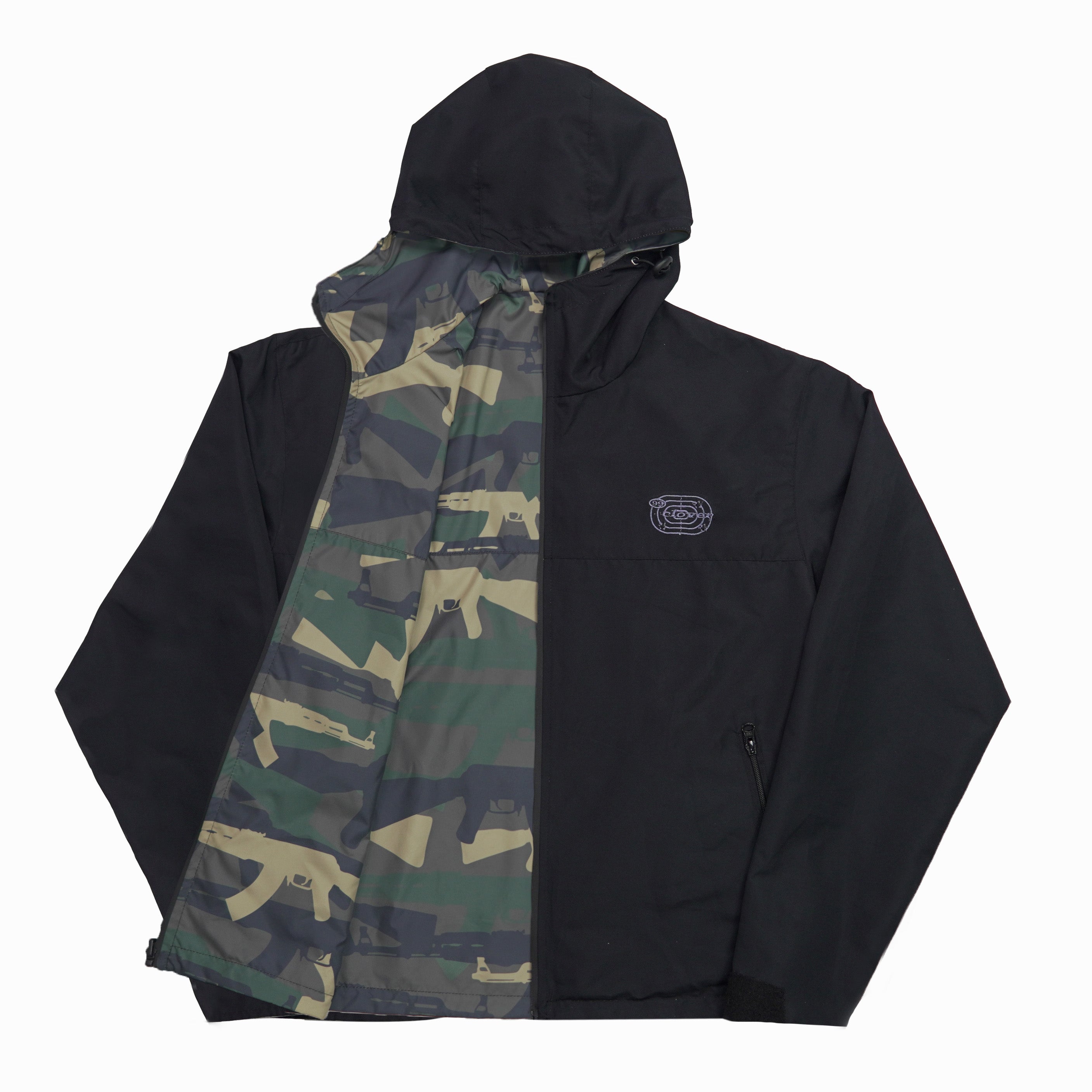 99 Clover - "CAMO V2" REVERSIBLE JACKET ( FOREST)