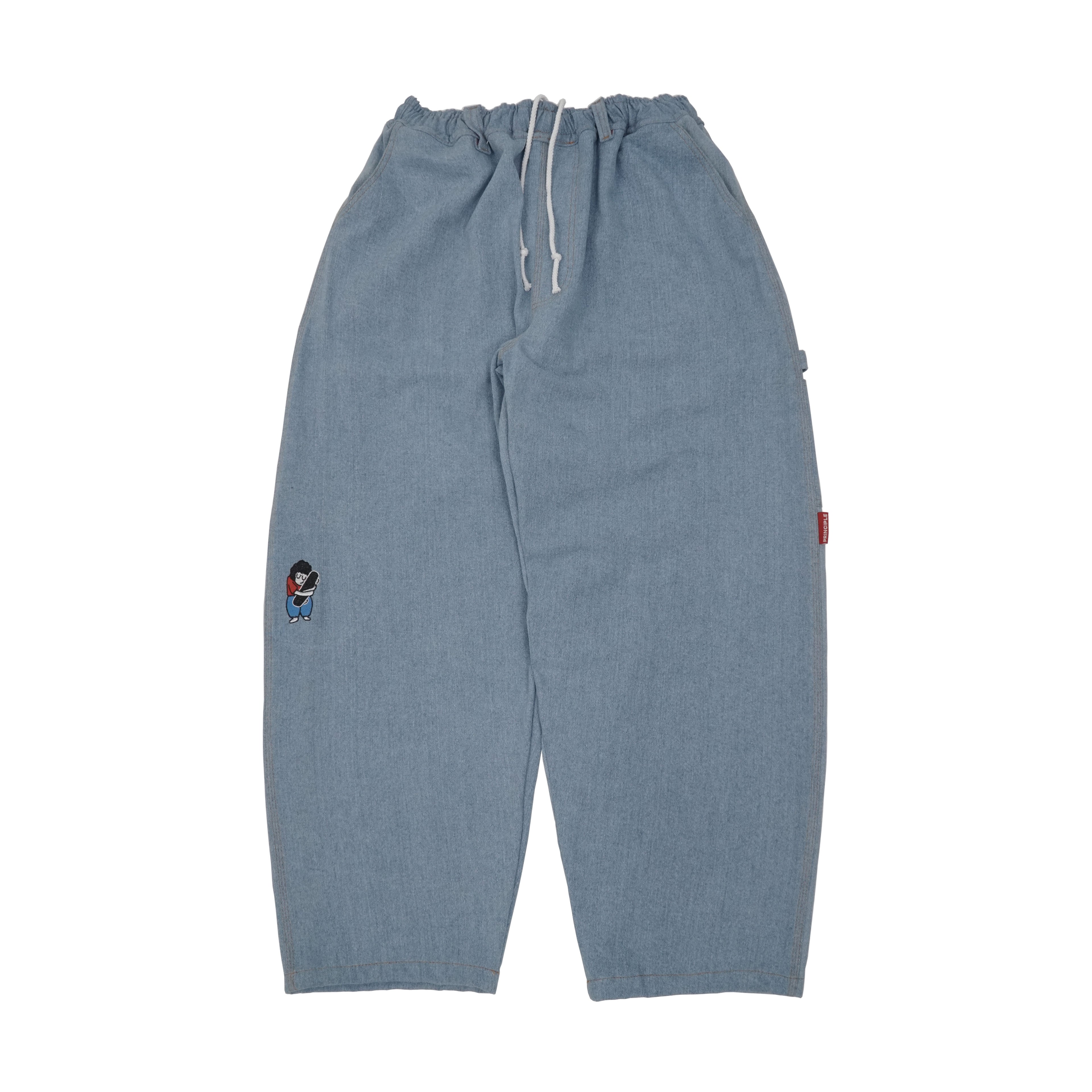 Principle - PRINCE PANTS - LIGHT BLUE WASHED DENIM